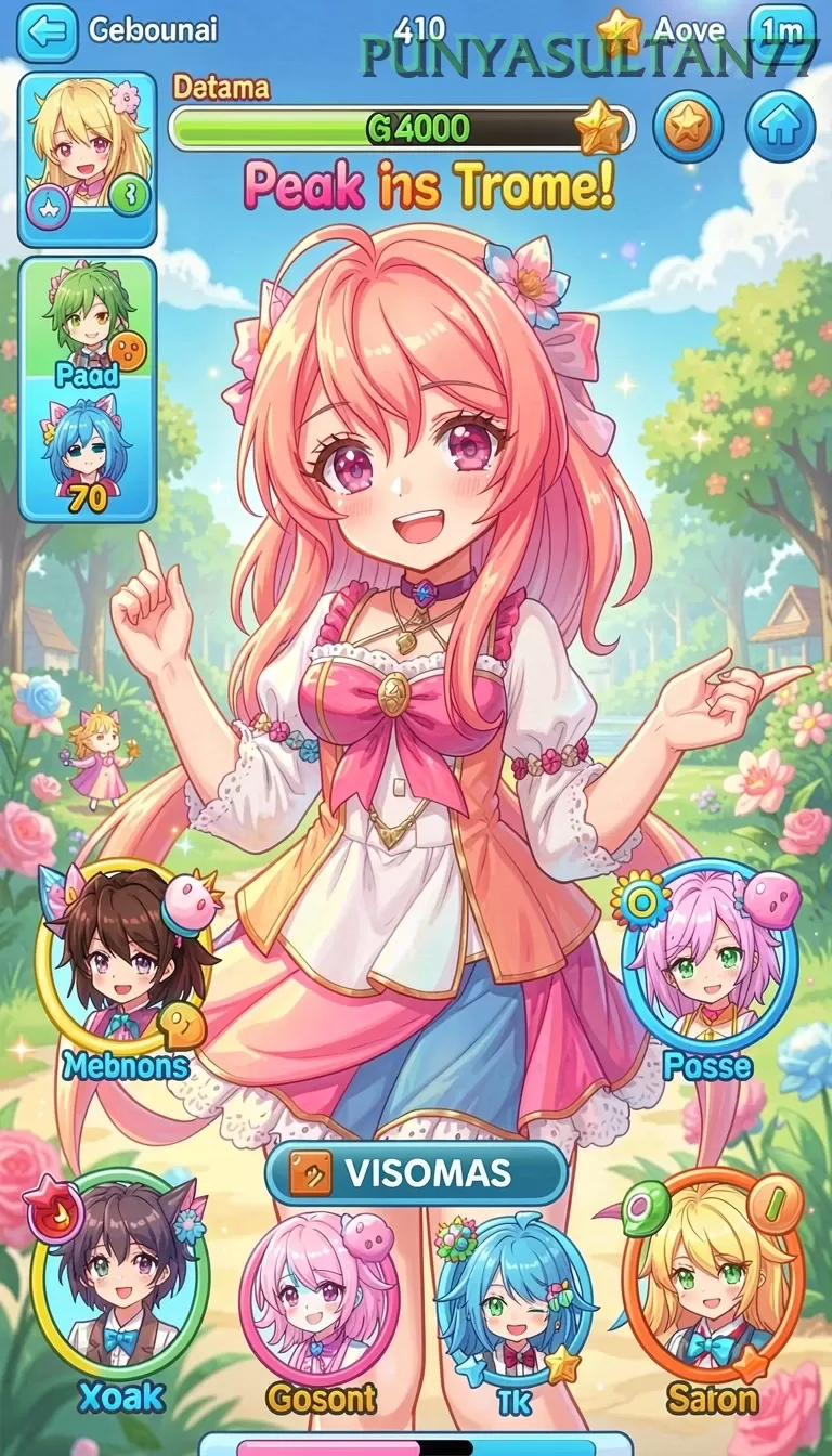 Cuplikan layar INS55 — menu navigasi