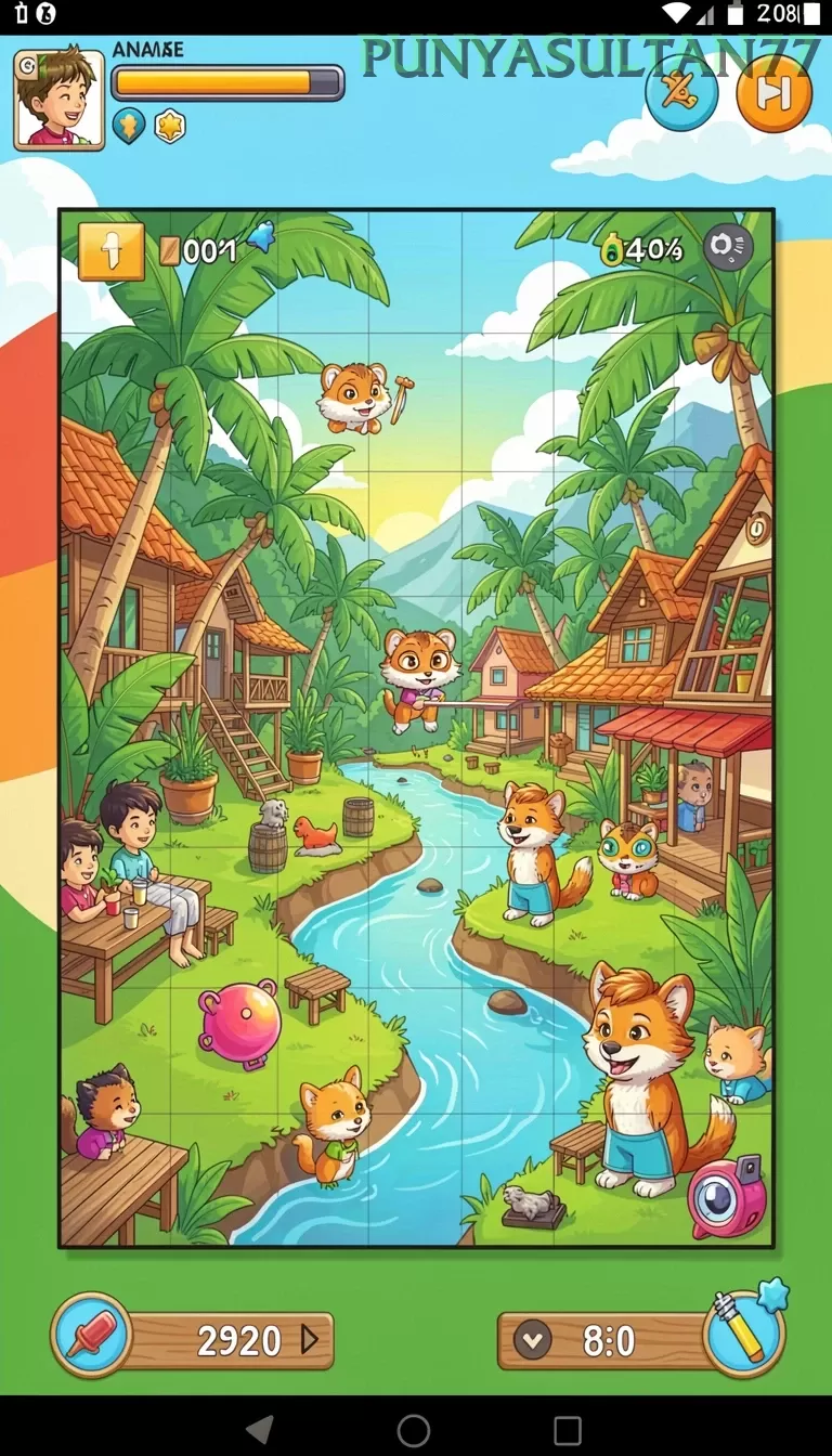 Cuplikan layar MEGA288 — pengaturan akun