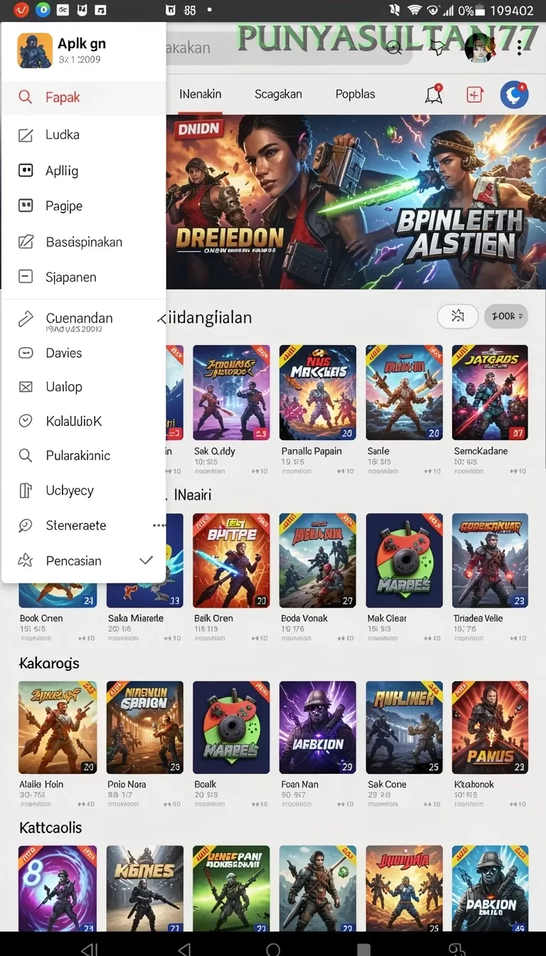 Cuplikan layar IDNSLOT — aktivitas