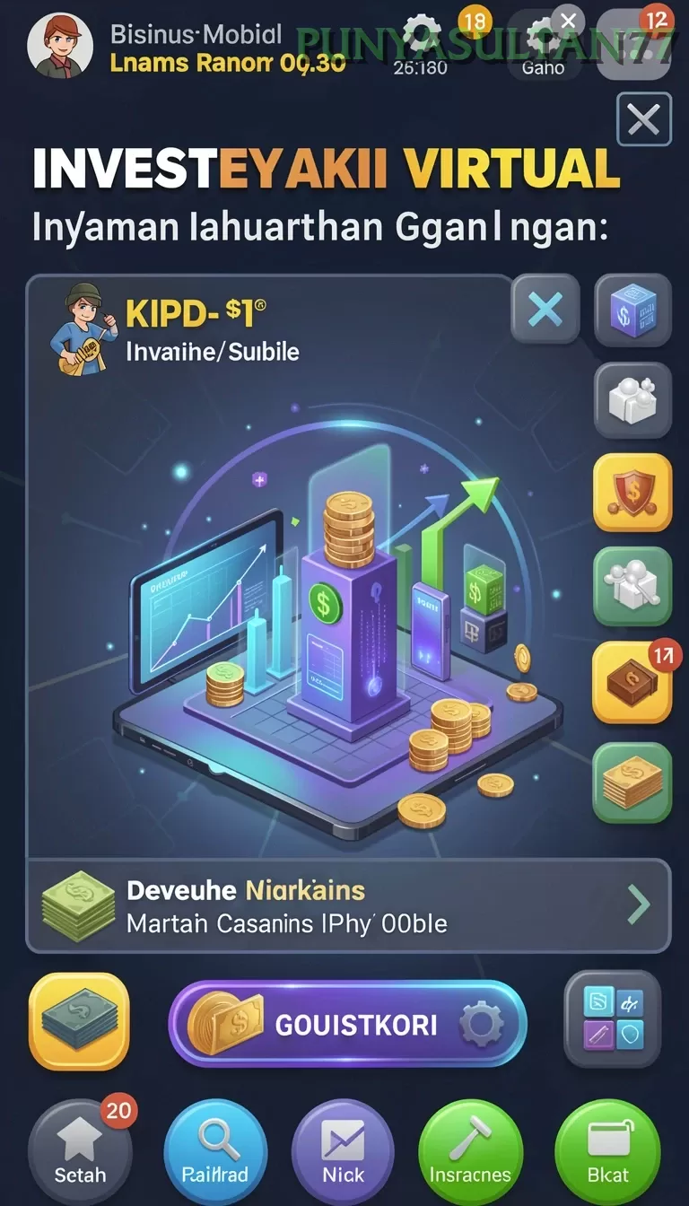 Cuplikan layar JNTWIN — menu navigasi